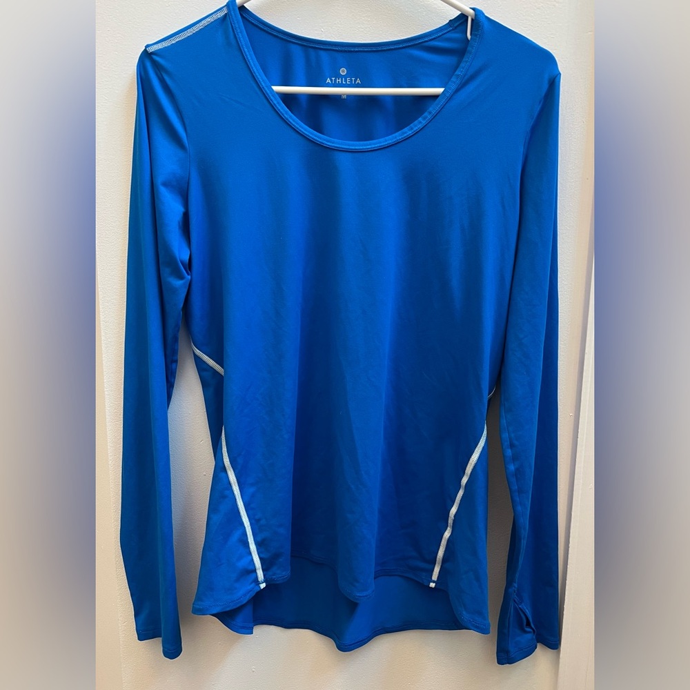 Athleta Women’s Blue Activewear Top Size Medium